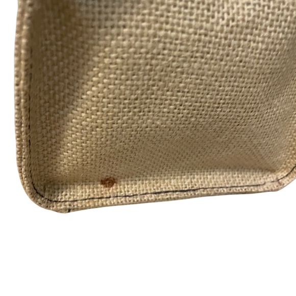 Tommy Hilfiger" fun in the sun" Canvas Tan Bag/Purse Beach Comber, New - Picture 4 of 7